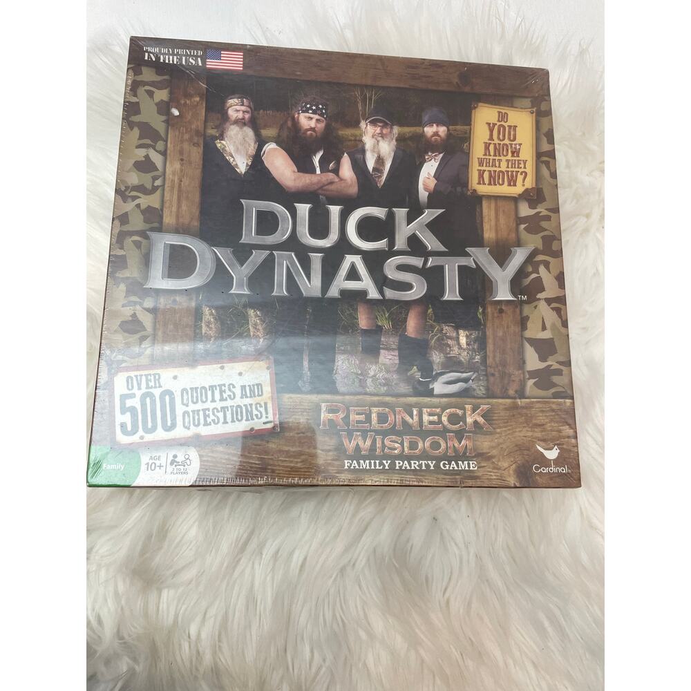 NEW Sealed Duck Dynasty Redneck Wisdom Family Party Game